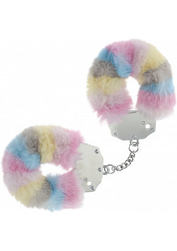Ouch! Heavy-Duty Fluffy Handcuffs Multicolor 2
