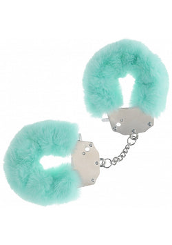 Ouch! Heavy-Duty Fluffy Handcuffs Powder Green