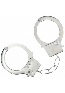Ouch! Classic Metal Handcuffs Silver