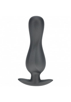 Ouch! Curvy Anal Plug Gun Metal