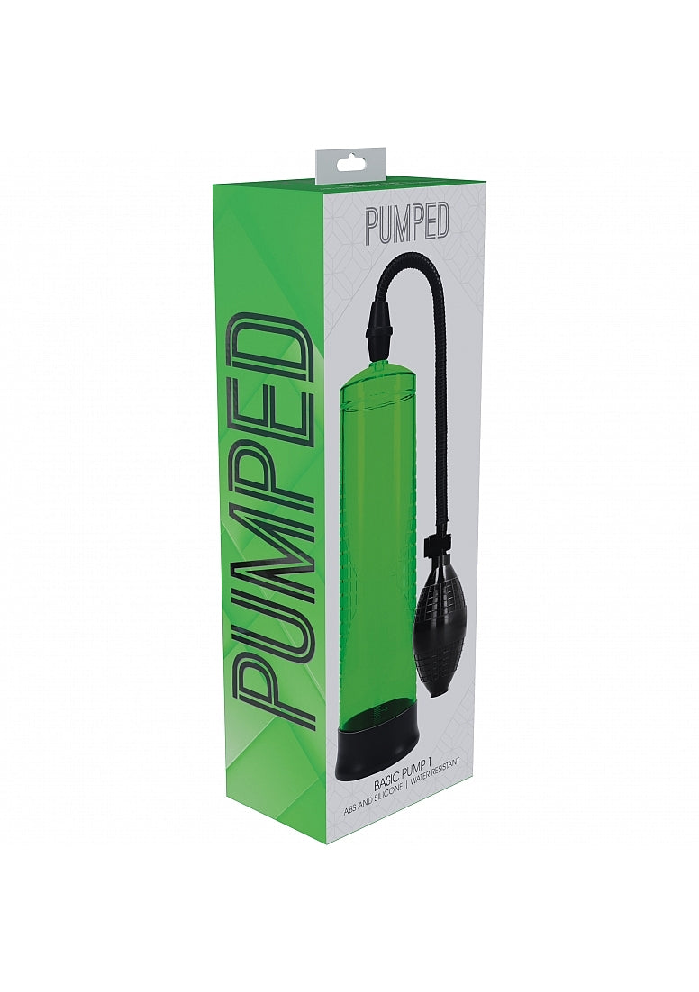 PUMPED Basic Pump 1 Water Resistant Green