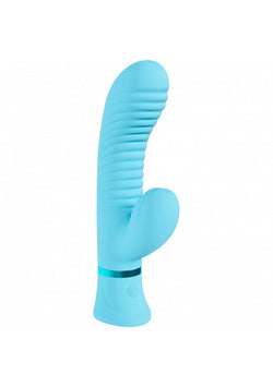 Loveline Mystique Ribbed Rabbit Vibe Blue