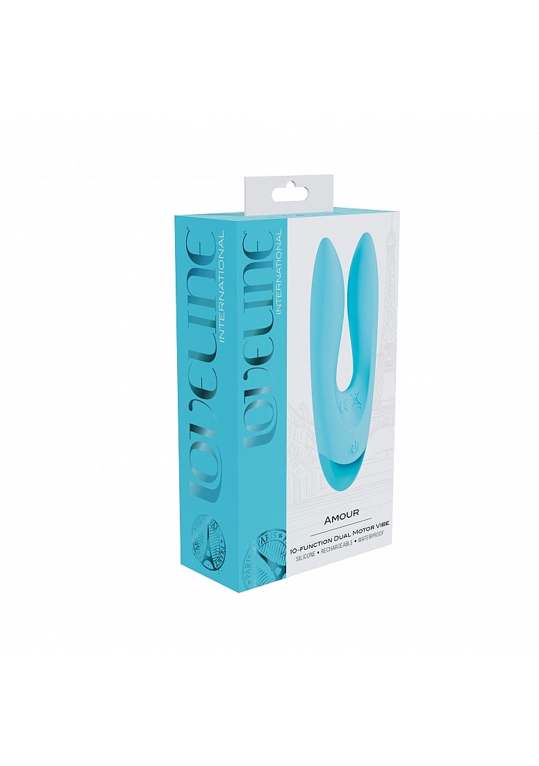 Loveline Amour Dual Motor Vibe Blue