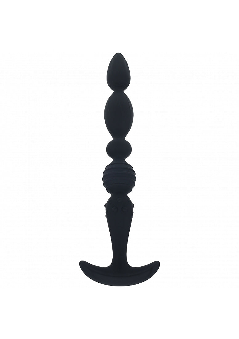 LEVELZ Multi Textured Anal Probe Black