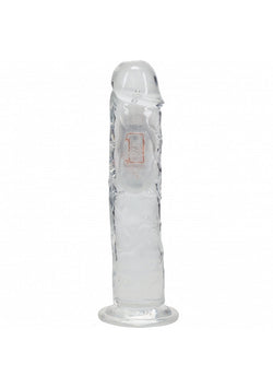 RealRock LED Vibrating Dildo No Balls 8"