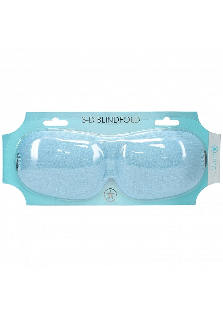 Ouch! Powder Blue 3D Blindfold Mask
