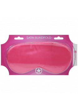 Ouch! Pink Satin Blindfold Mask