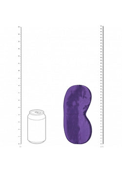 Ouch! Purple Satin Blindfold Mask