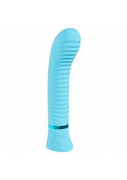 Loveline Divine Ribbed G-Spot Vibe Blue