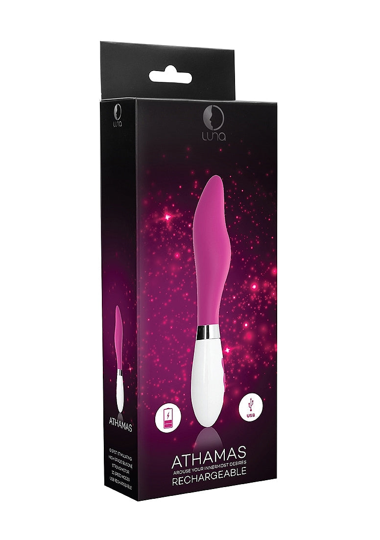 Athamas Rechargeable Vibrator Pink