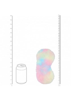 Ouch! Multicolor Fluffy Blindfold Mask 1