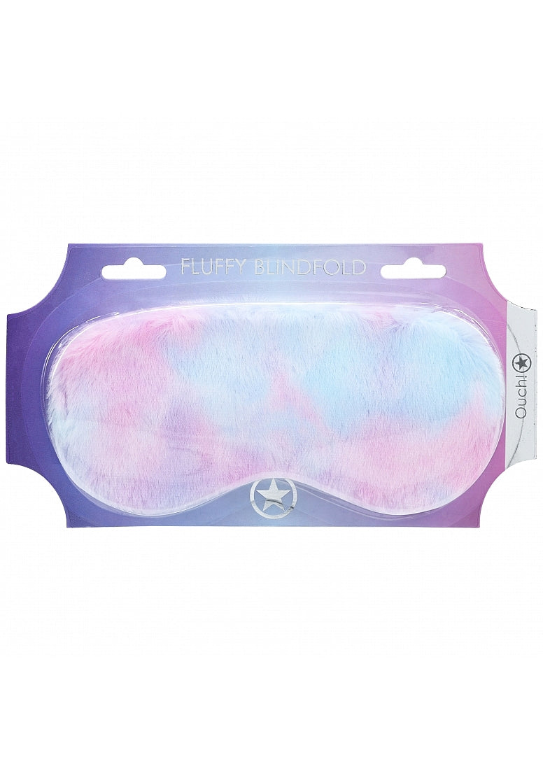 Ouch! Multicolor Fluffy Blindfold Mask 2