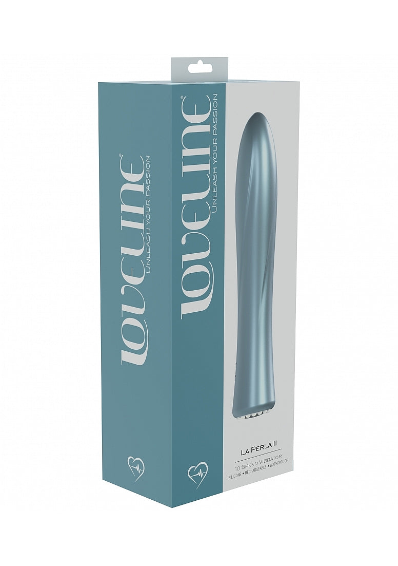 Loveline La Perla II Vibrator Blue