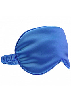 Ouch! Royal Blue Satin Blindfold Mask