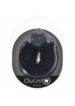 Ouch! Classic Fluffy Handcuffs Black