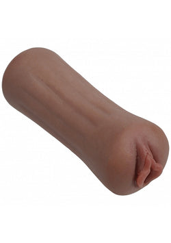 Xkin Lulu Liplust Small TPE Masturbator Brown