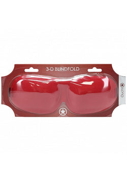 Ouch! Red 3D Blindfold Mask