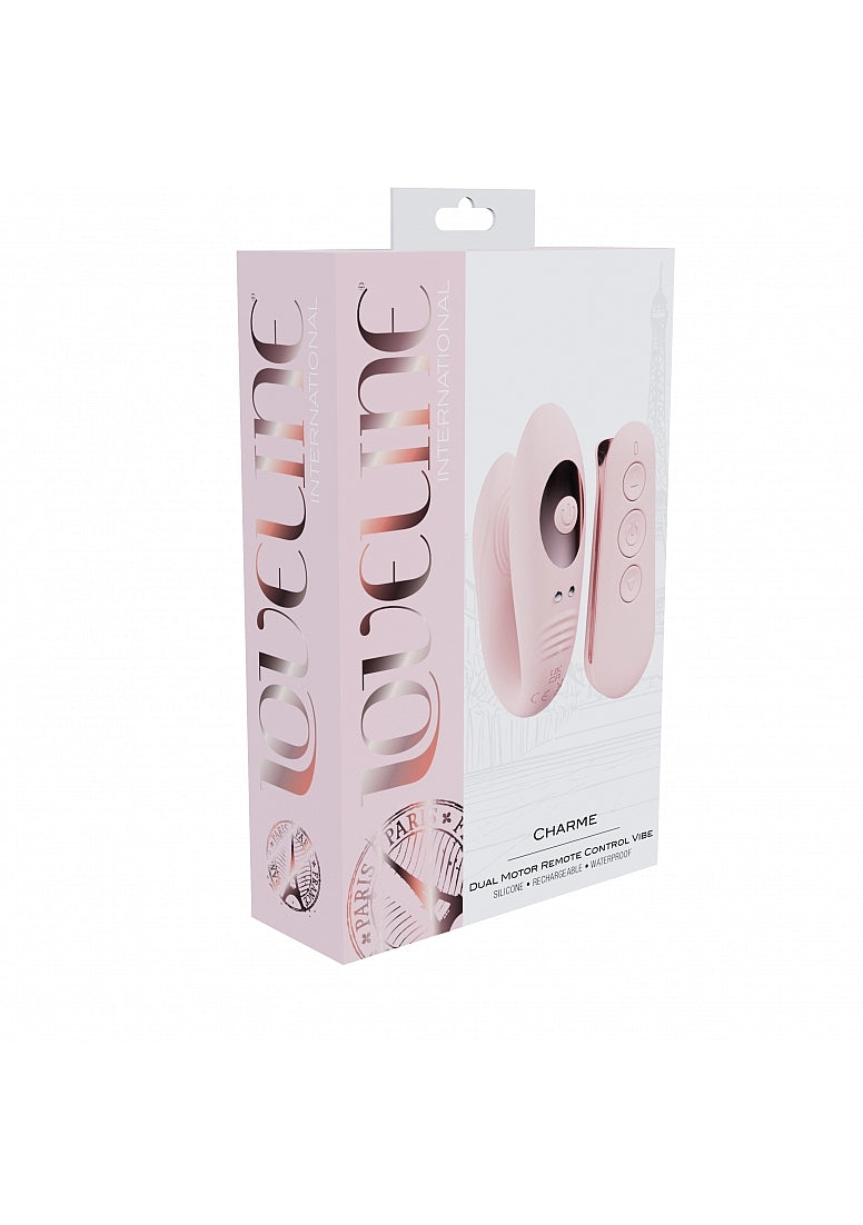 Loveline Charme Dual Motor Vibe Pink
