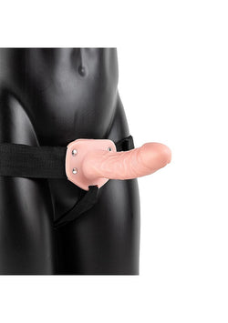 RealRock Hollow Strap-On Without Balls 6"