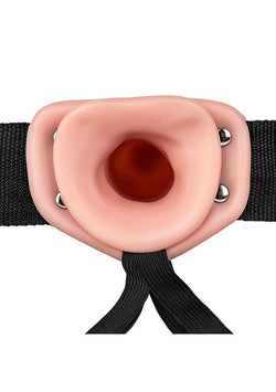 RealRock Hollow Strap-On Without Balls 6"