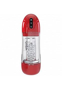 PUMPED SonicPull Masturbator 10 Func Red