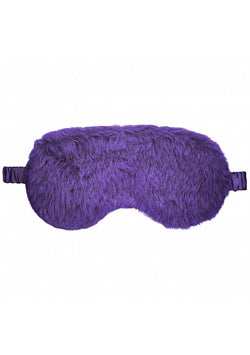 Ouch! Purple Fluffy Blindfold Mask
