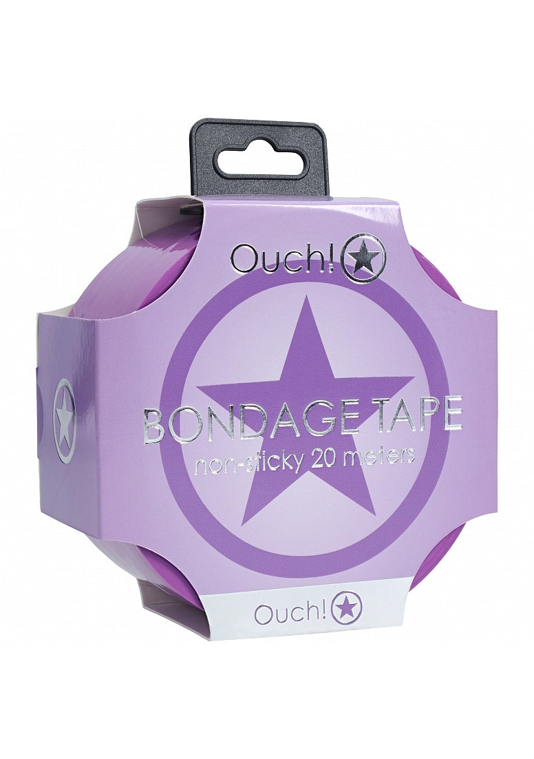 Ouch! Purple PVC Bondage Tape 20m
