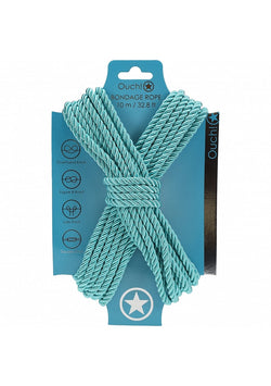 Ouch! Bondage Rope 10 Meter Nylon Blue