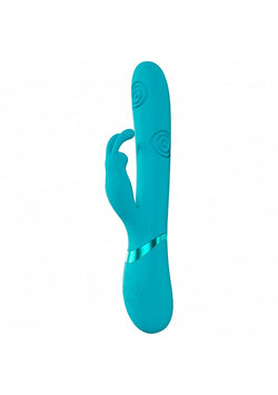 VIVE Mimi Triple Motor Rabbit Vibrator Blue