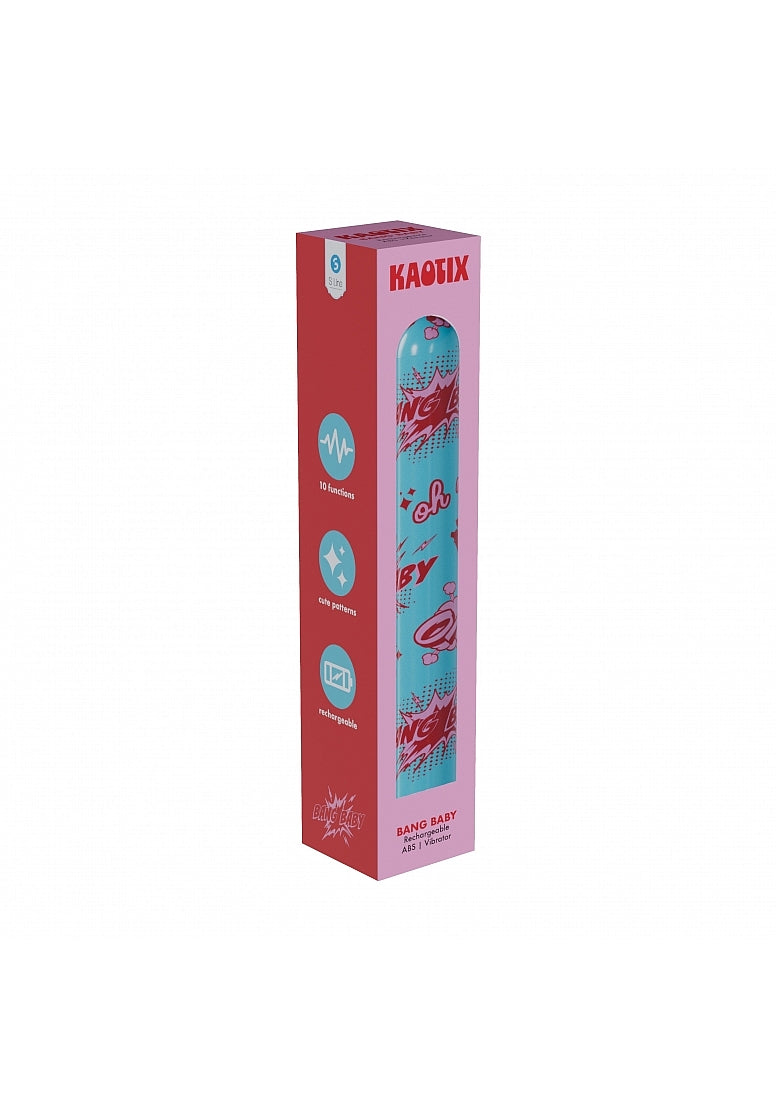 Kaotix Bang Baby Vibrator Blue