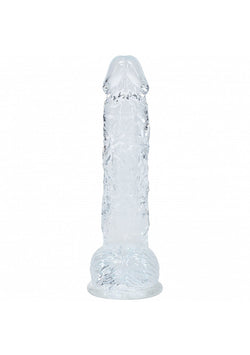 RealRock CC Dildo Balls Transparent 5"