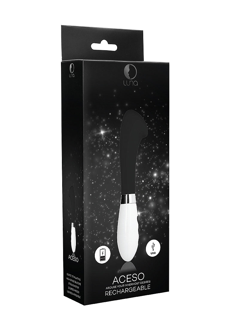 Aceso Rechargeable Vibrator Black