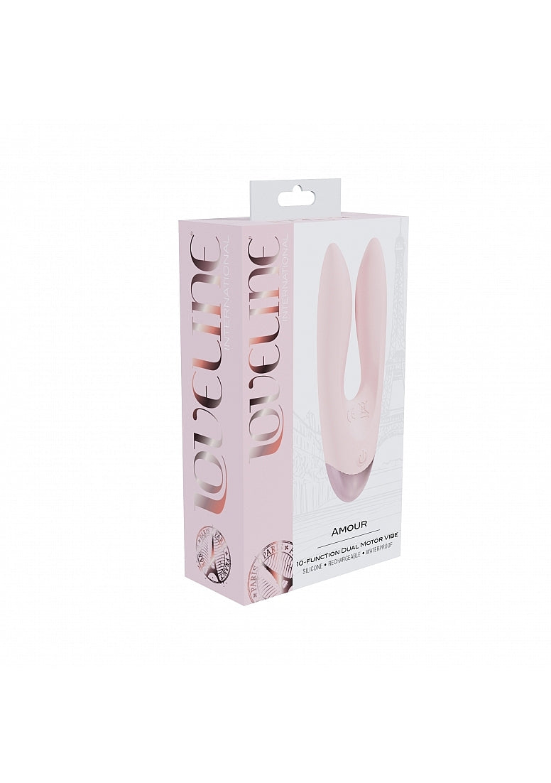 Loveline Amour Dual Motor Vibe Pink