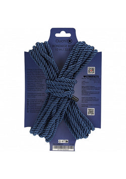 Ouch! Bondage Rope 10 Meter Nylon Navy Blue