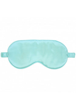 Ouch! Powder Blue Satin Blindfold Mask