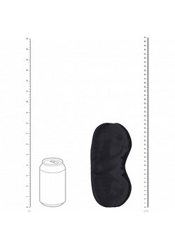 Ouch! Black Satin Blindfold Mask