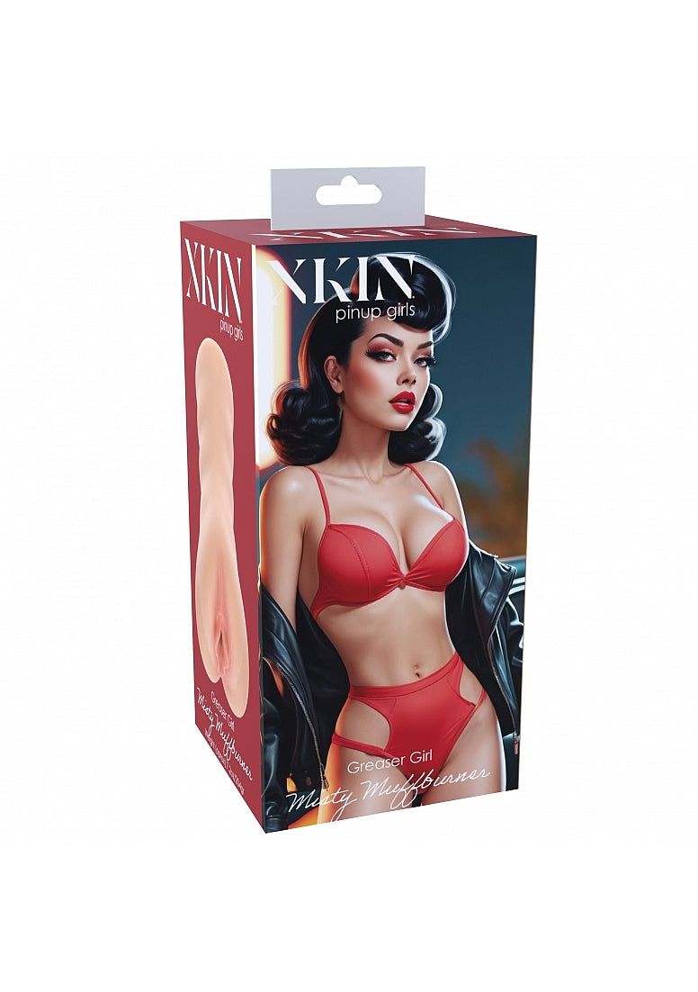 Xkin Misty Muffburner Medium TPE Masturbator Flesh