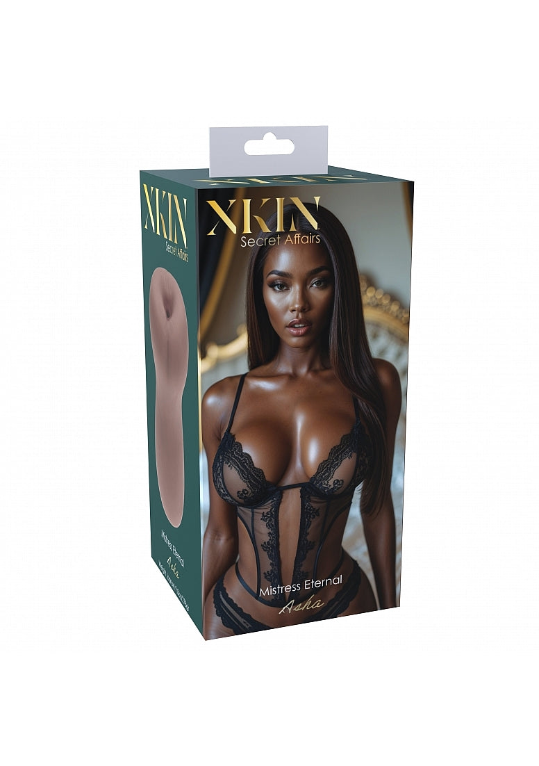 Xkin Asha Medium TPE Masturbator Brown