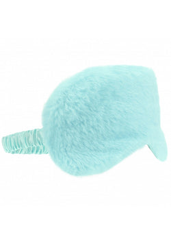Ouch! Powder Blue Fluffy Blindfold Mask