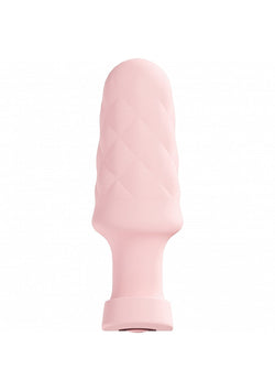 Loveline Velvet Remote Vibrating Plug Pink