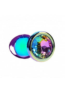 Ouch! Venice Metal Anal Plug Set Iridescent