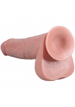 Extra Long Dildo with Balls 13"