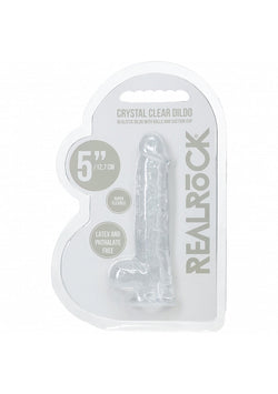 RealRock CC Dildo Balls Transparent 5"