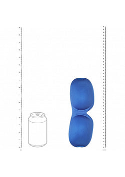 Ouch! Royal Blue 3D Blindfold Mask