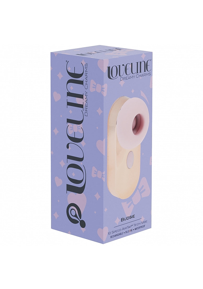Loveline Budsie AirTap Vibrator Pink