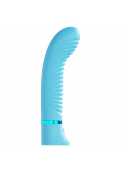 Loveline Divine Ribbed G-Spot Vibe Blue