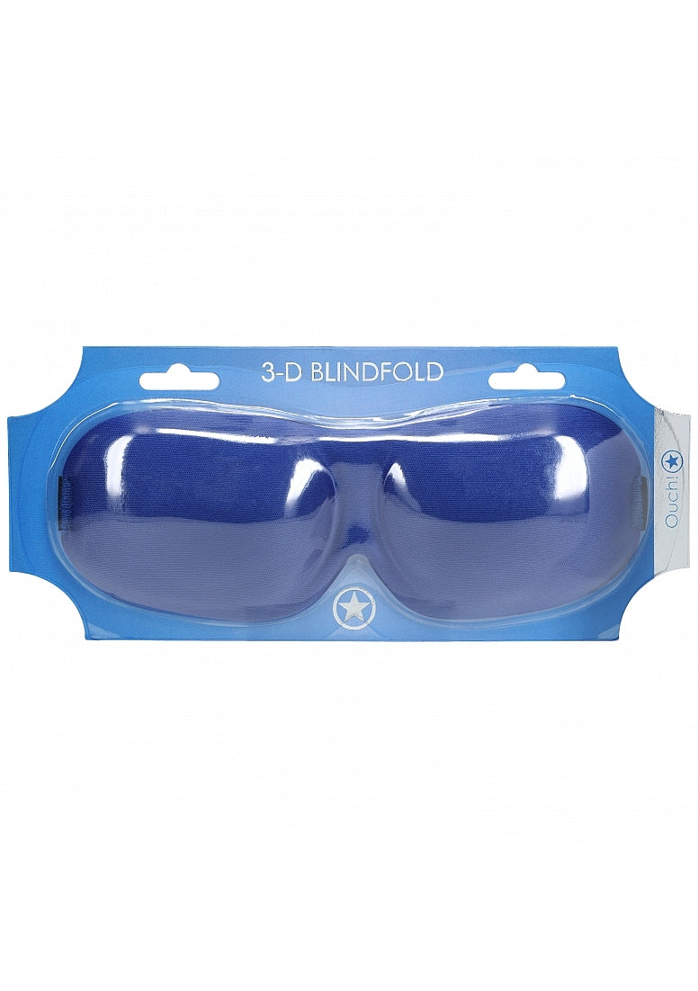 Ouch! Royal Blue 3D Blindfold Mask