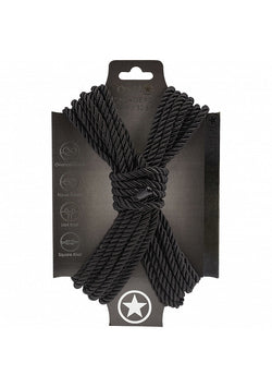 Ouch! Bondage Rope 10 Meter Nylon Black