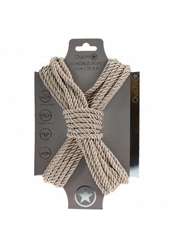 Ouch! Bondage Rope 10 Meter Nylon Gold