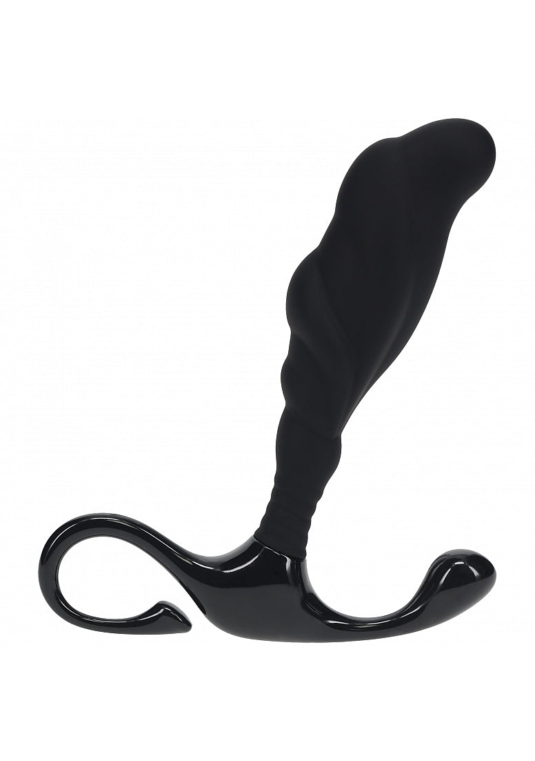 LEVELZ Rippled Prostate Massager Small Black